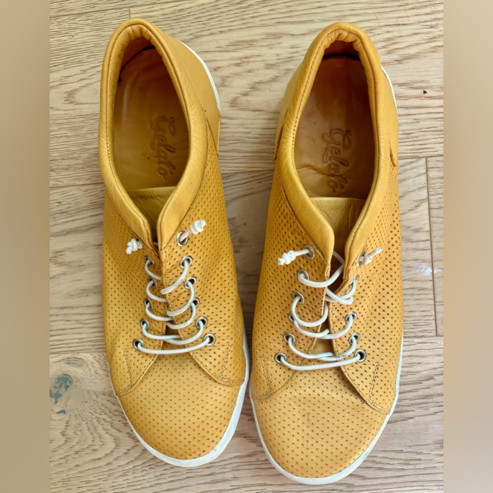 Gelato teejay leather sneakers